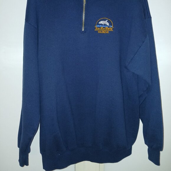 JERZEES brand QUARTER-ZIP SWEATSHIRT - now with DISCOUNTED SHIPPING - Picture 6 of 7